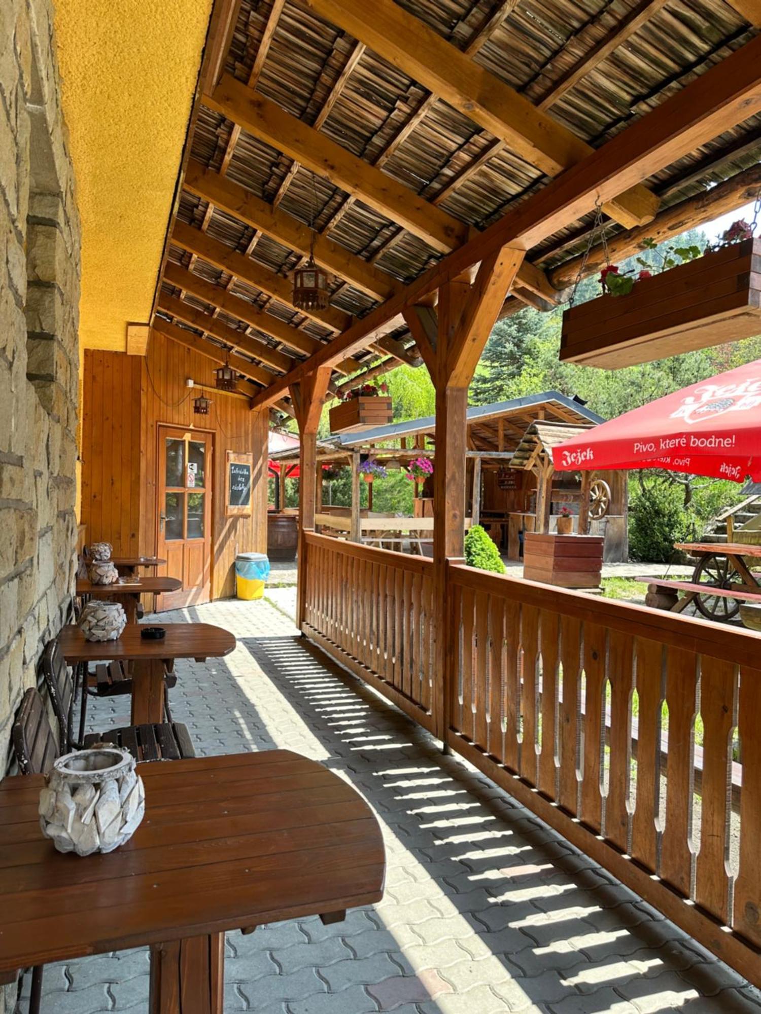 Horsky Hotel Kycerka Velké Karlovice 外观 照片
